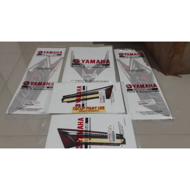 STRIPING RX KING 2008 MERAH ORIGINAL