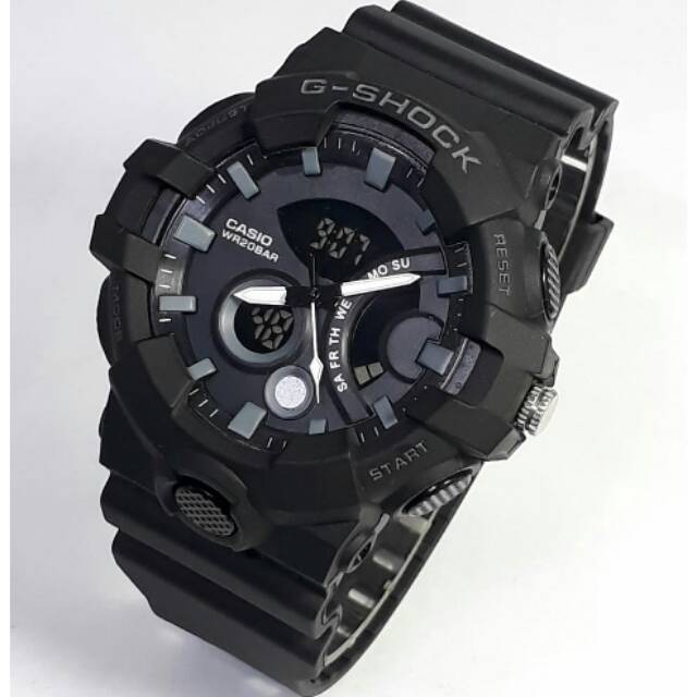 Jam tangan pria G Shock GA720 full black