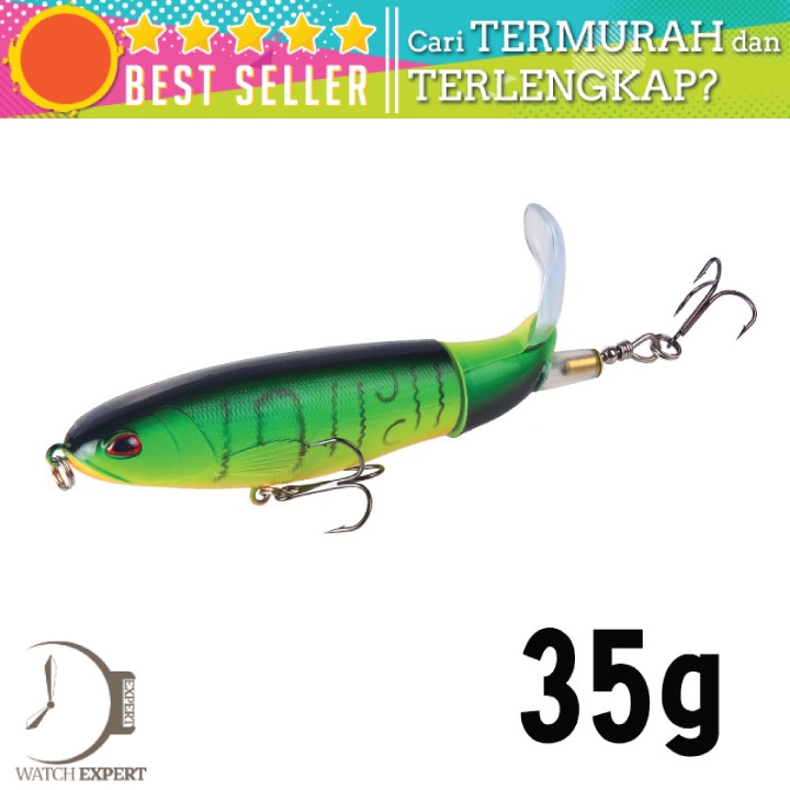 Bisa COD Umpan Pancing Popper Fishing Lure Bentuk Ikan Long Tall 15G ; 35G - Atriptime SCF3109