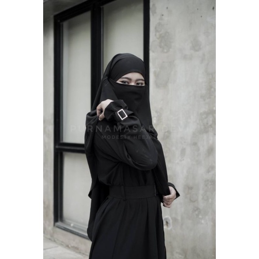 JADEITE DRESS #Purnamasaridevi #abayahitam