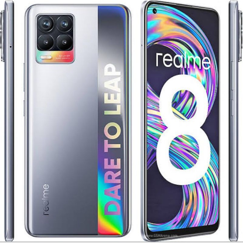 HP BARU REALME 8i | 8pro Camera 108MP Display Super Amoled ORIGINAL TERBARU GARANSI RESMI INDONESIA-Realme8 8/128 SILVER