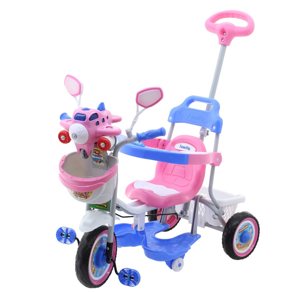 Family Tricycle F-598P / Sepeda Anak Roda Tiga