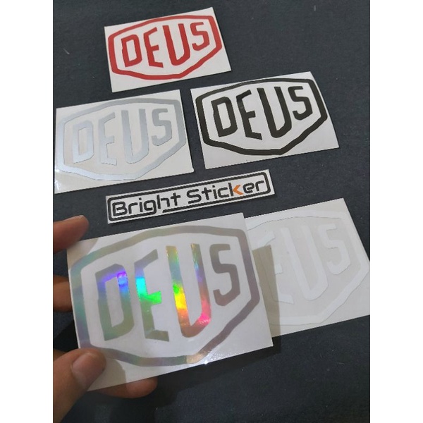 STICKER DEUS CUTTING