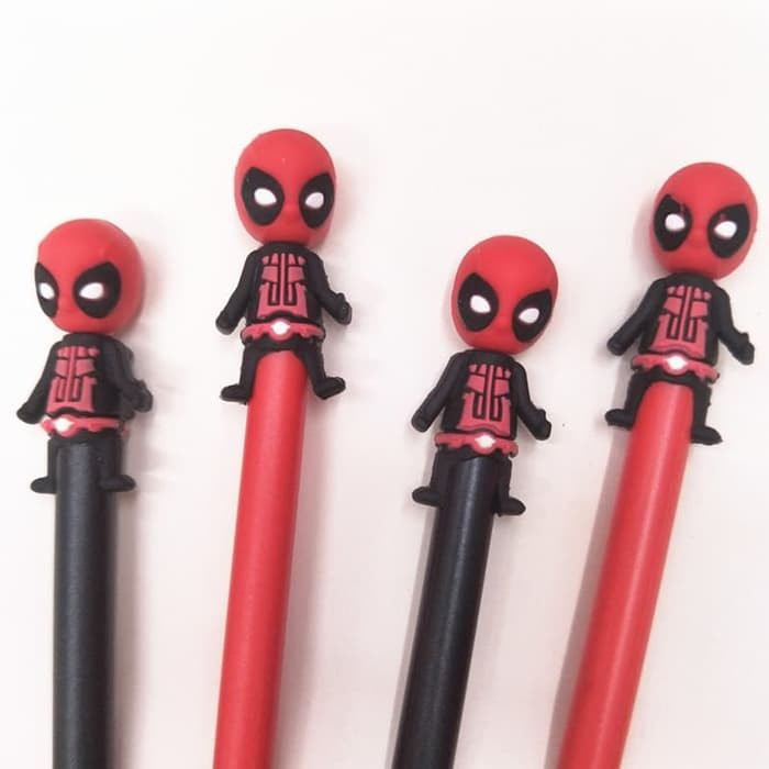 

Pulpen Gel Unik / Pen Gel Edisi Deadpool Imut