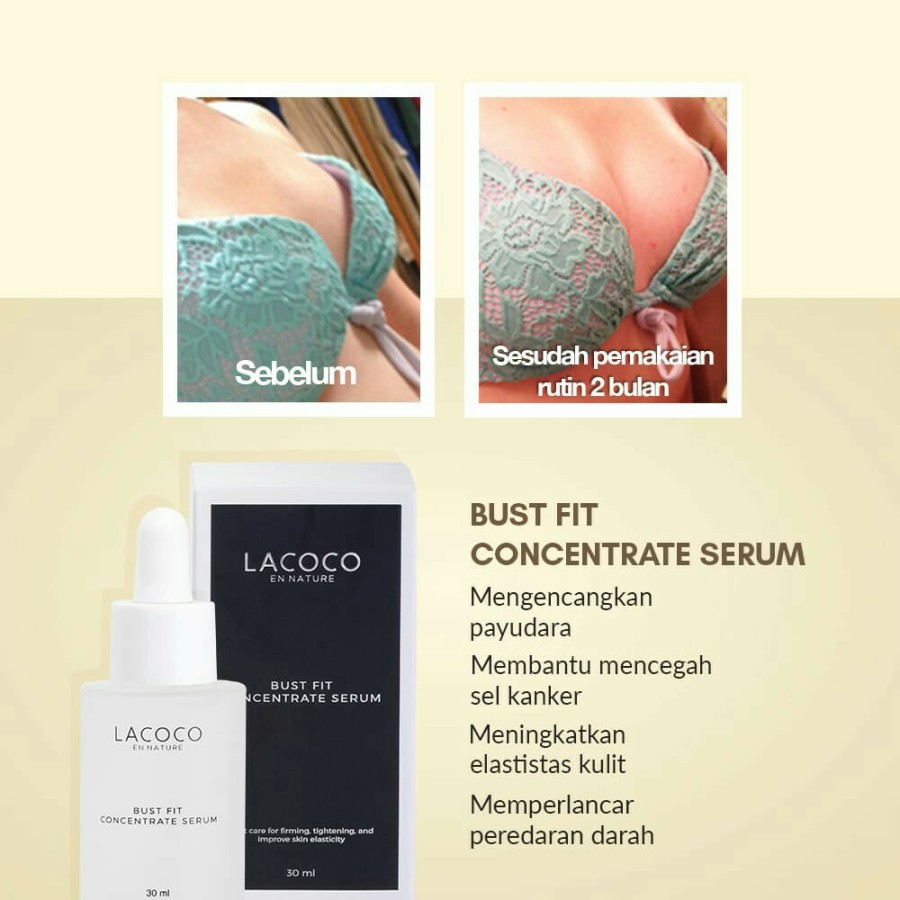 ★ BB ★ LACOCO Bust Fit Concentrate Serum Perawatan Payudara Premium