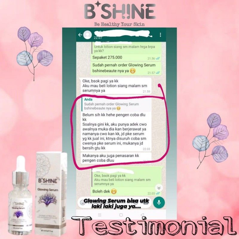 B'Shine Handbody Instant white/handbody whitening