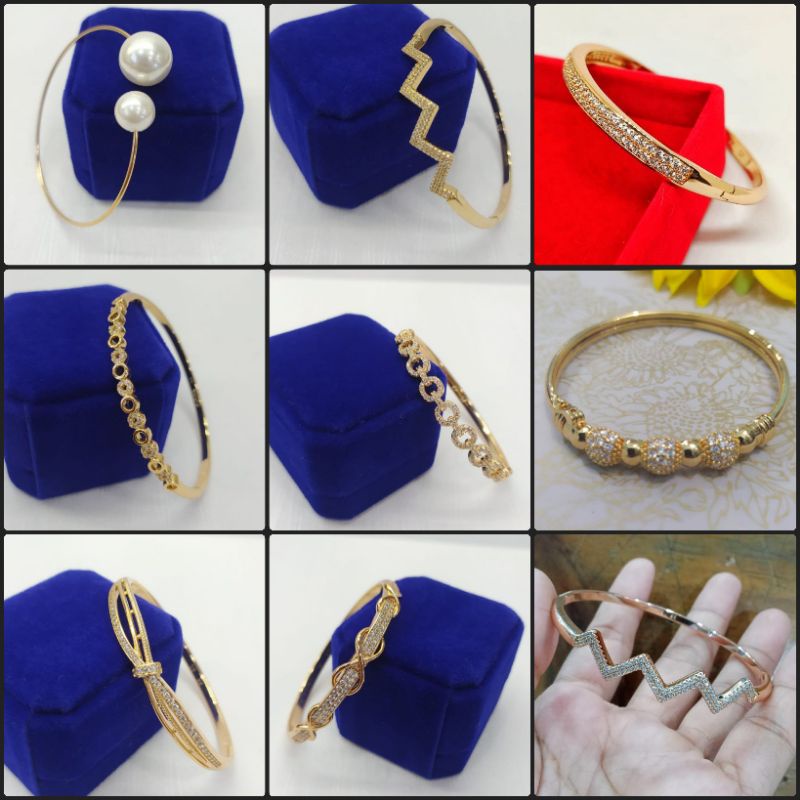 gelang bangkok emas muda kadar 15% (3 gram) bs requwst berat dan kadar