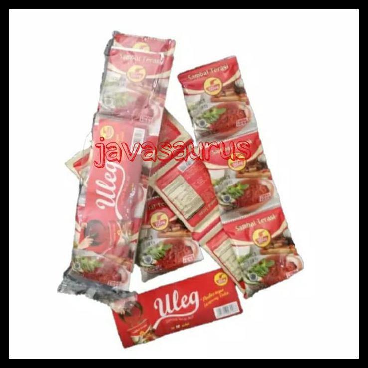 

| Uleg Sambal Terasi (10 Sachets X 21G) 100% Halal Indonesia Mui |