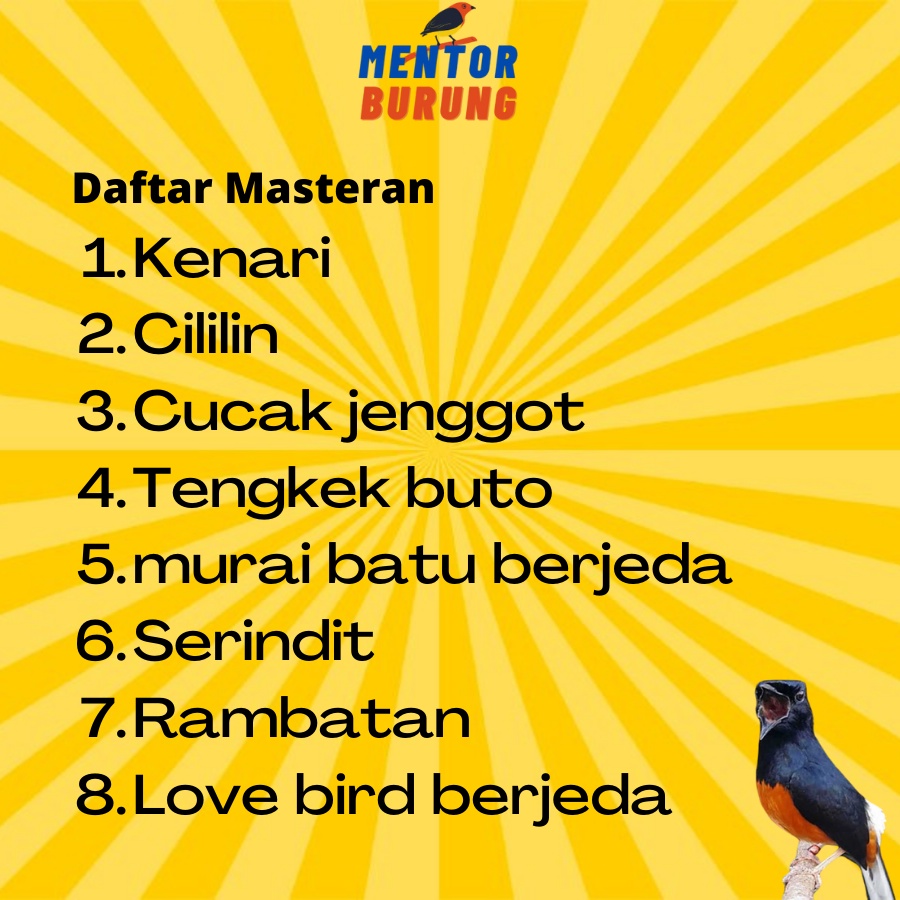 Audio Mp3 Speaker Masteran Burung Murai 1800mah Batu Air Betina Pikatan Borneo Hutan - Trotolan Murai Murah Mentor Burung Terbaru Jernih Berjeda