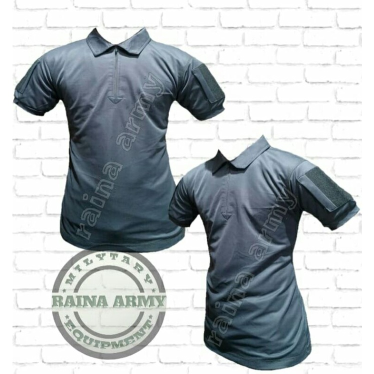 kaos bdu dryfit kaos tactical bdu wangki jersey dryfit lengan pendek abu abu