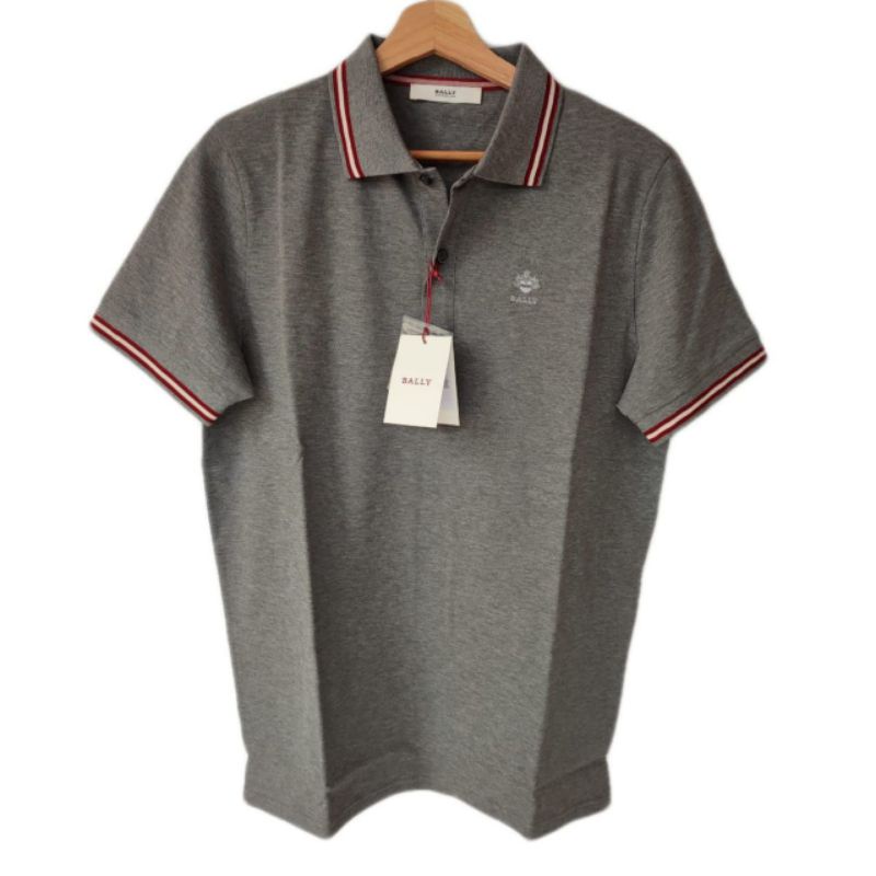 Kaos Polo Bally Grey Original