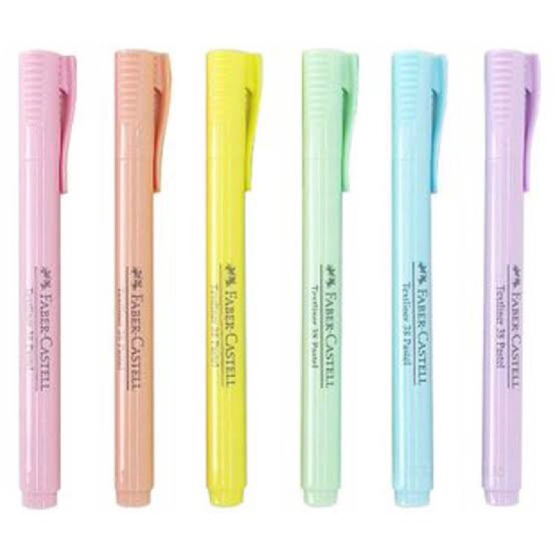 

FABER-CASTELL TEXTLINER PASTEL HIGHLIGHTER