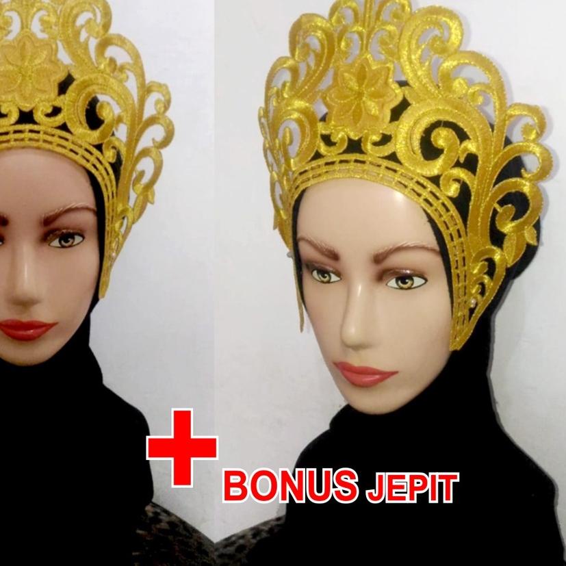 ➮ Bordir siger mahkota tari (spon) ✼