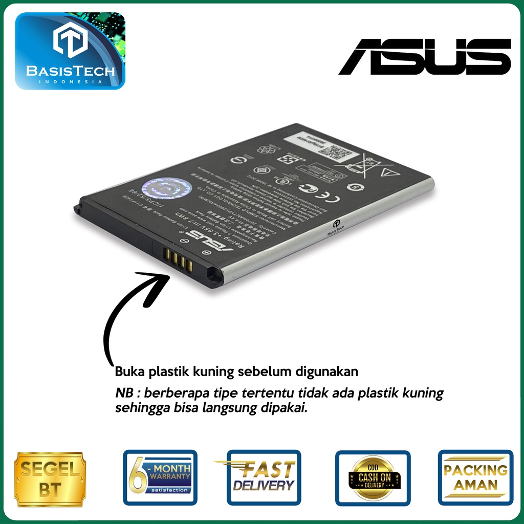 BATERAI ASUS ZENFONE 2 LASER 5.0 - ZE500KL - ZE500KG - Z00ED - C11P1428 - ORI99