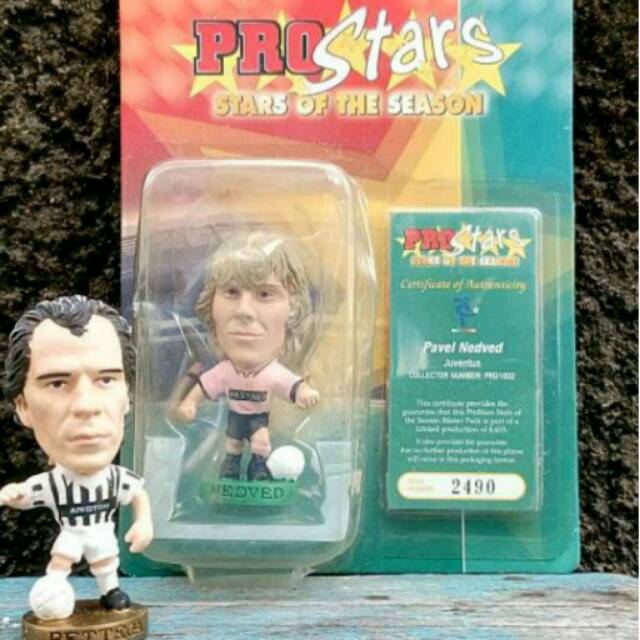 PRO STAR ACTION FIGURE PAVEL NEDVED JUVENTUS FC
