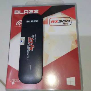 MODEM USB 4G TELKOMSEL BLAZZ RX300 MINI SUPPORT ROUTER TP