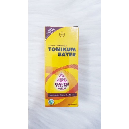 TONIKUM BAYER MULTIVITAMIN,MINERAL DAN ZAT BESI