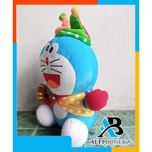 Boneka Doraemon Badut Lucu dan Gemesin