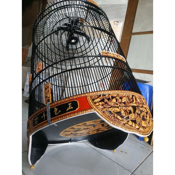 sangkar murai batu / sangkar fiber / sangkar akrilik / sangkar ukir / kandang murai batu / kandang b
