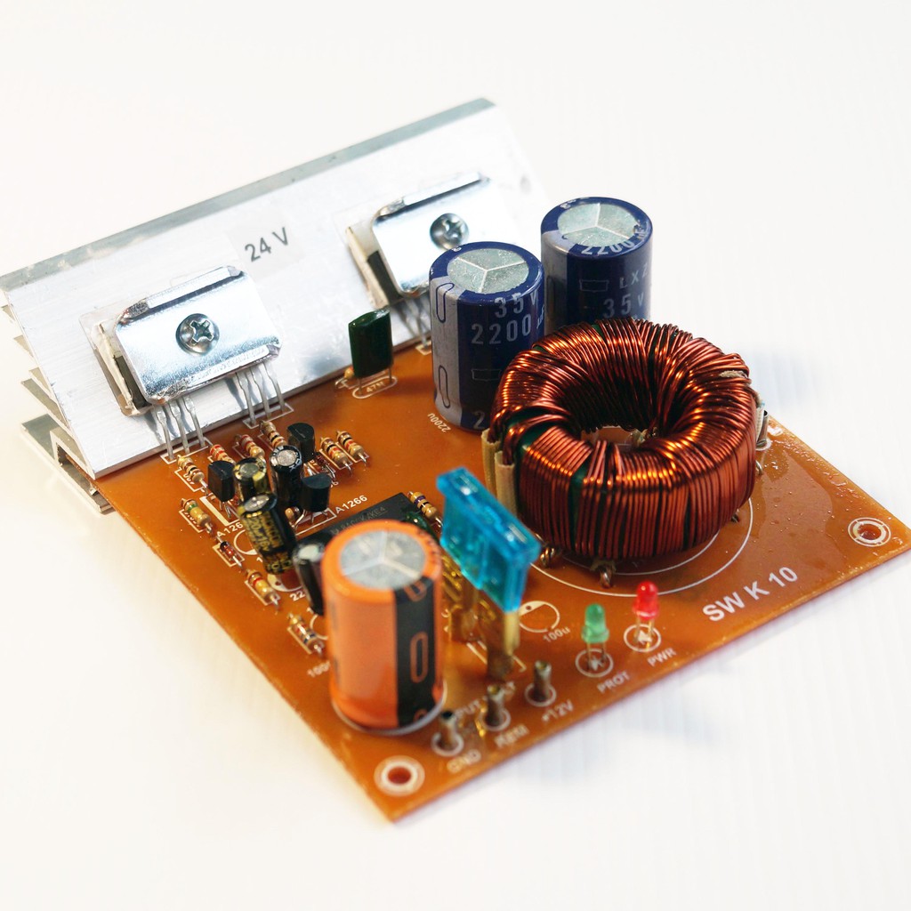 Kit Inverter 12V To 24V DC