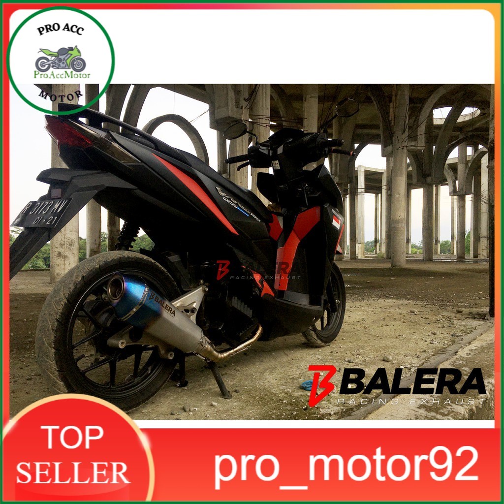 KNALPOT VARIO 150 NEW VARIO 150 BALERA SHORT GRASS