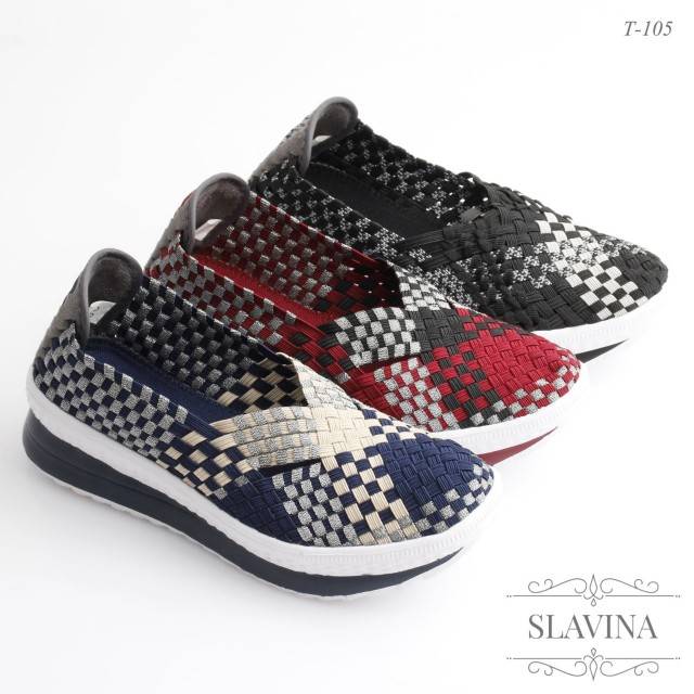 Slavina Wedges Rajut T-105