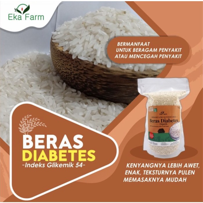 

978EqW Beras Diabetes "Eka Farm" - Vaccum WQ0112