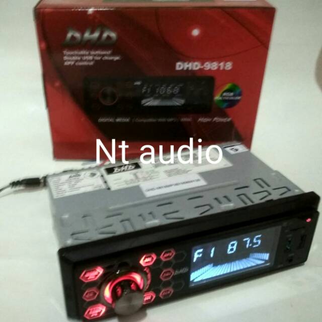 TAPE MOBIL USB-SD-MMC DHD 9818 BISA BLUETOOTH