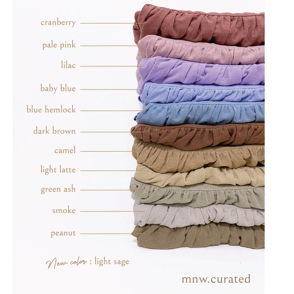 Jual Paket Khusus Apron Korea Linen X Strap by mnw.curated (Apron