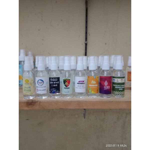 Handsanitizer Custom spray 60ml