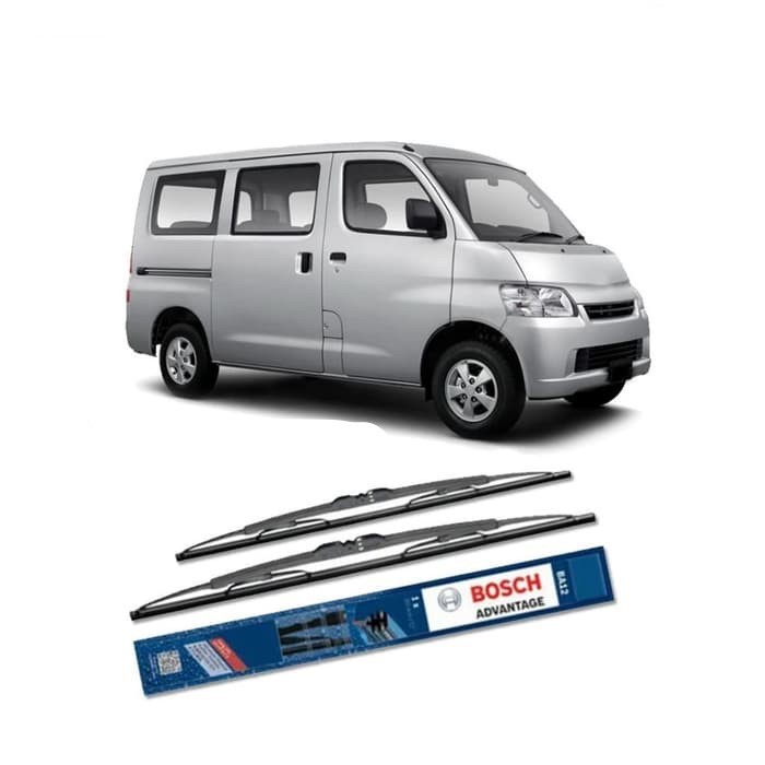 Wiper Bosch Advantage Daihatsu Gran Max 19&quot; &amp; 19&quot; Sepasang Wiper Daihatsu Kiri Kanan Bosch