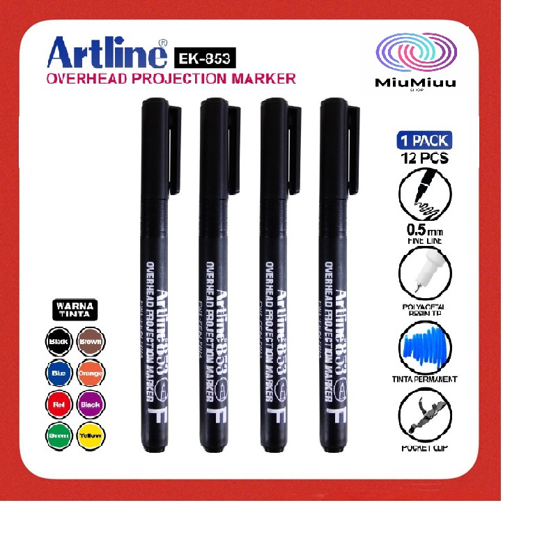 

PULPEN MARKER OHP ARTLINE EK-853