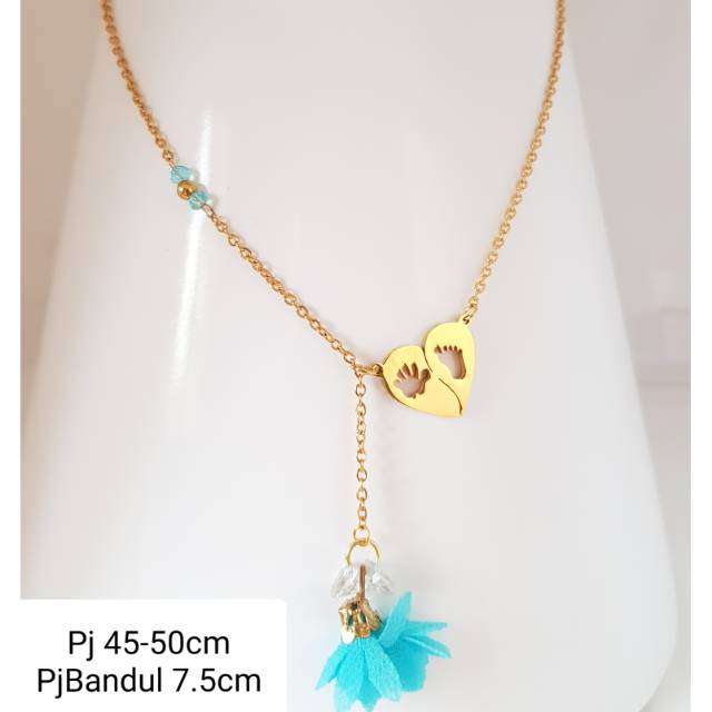 Kalung fashion Korean Titanium Antikarat Import KS18