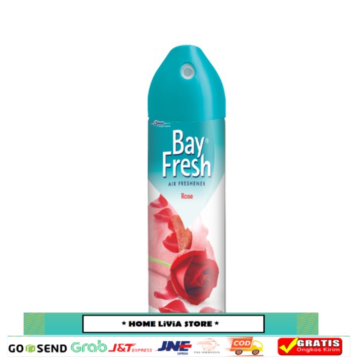 Bayfresh Aerosol Air Freshener Rose 320 ml