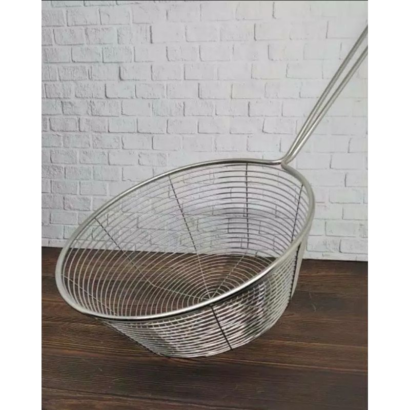Saringan Mie Mangkok 18 cm / Saringan Parabola Stainless