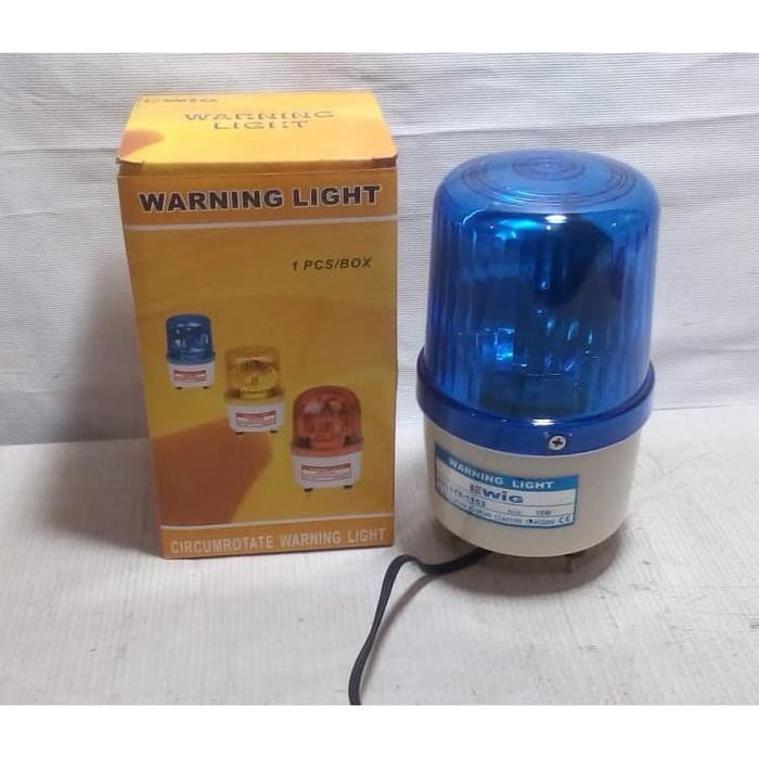 Jual Promo Rotary Lamp Strobo Strobe Light Lampu Rotari Listrik Ac V