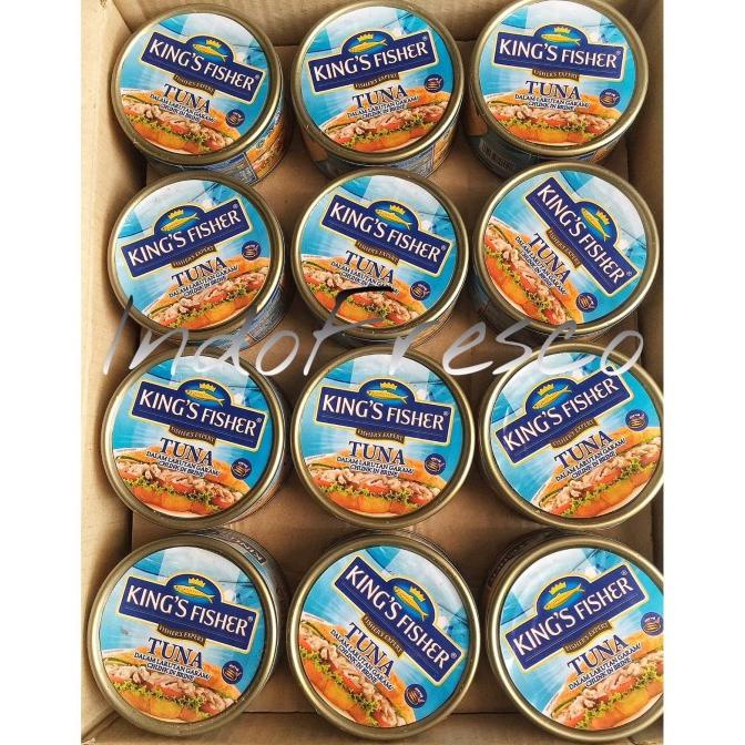 

King's Fisher Tuna in Brine- Tuna Kaleng 170g- 1Dus KHUSUS GOSEND ---Termurah---
