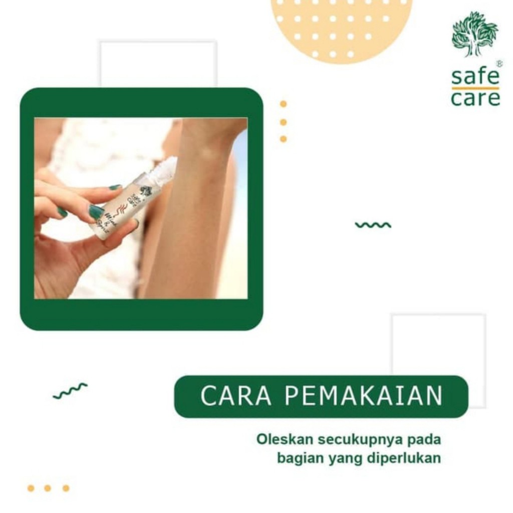 Safe Care Roll On Minyak Angin Aromatherapy