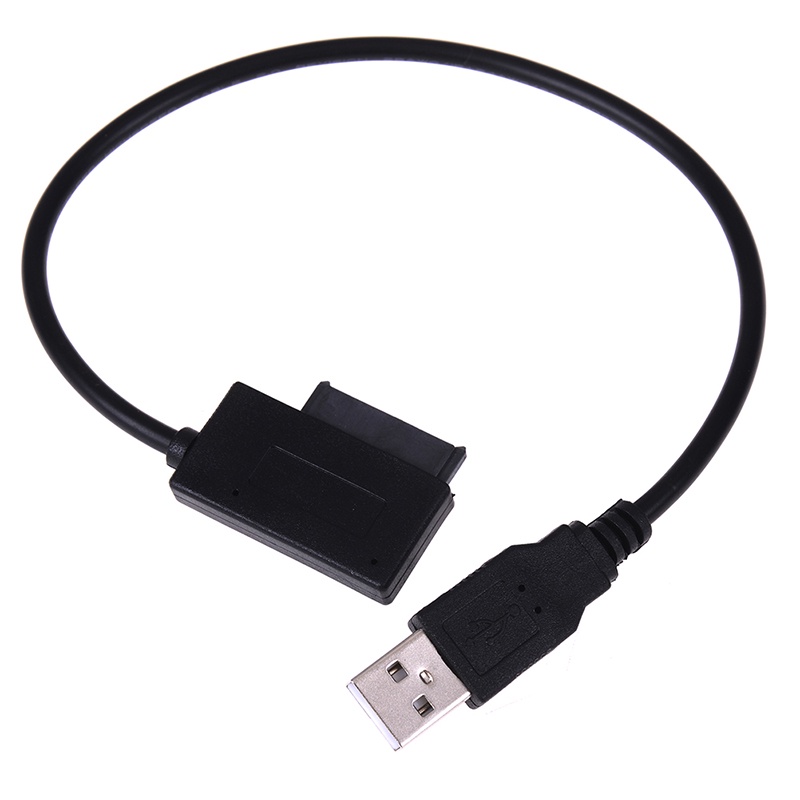 (LUCKID) Kabel Usb Ke 7 + 6 13pin slim sata / ide cd dvd rom Optik drive