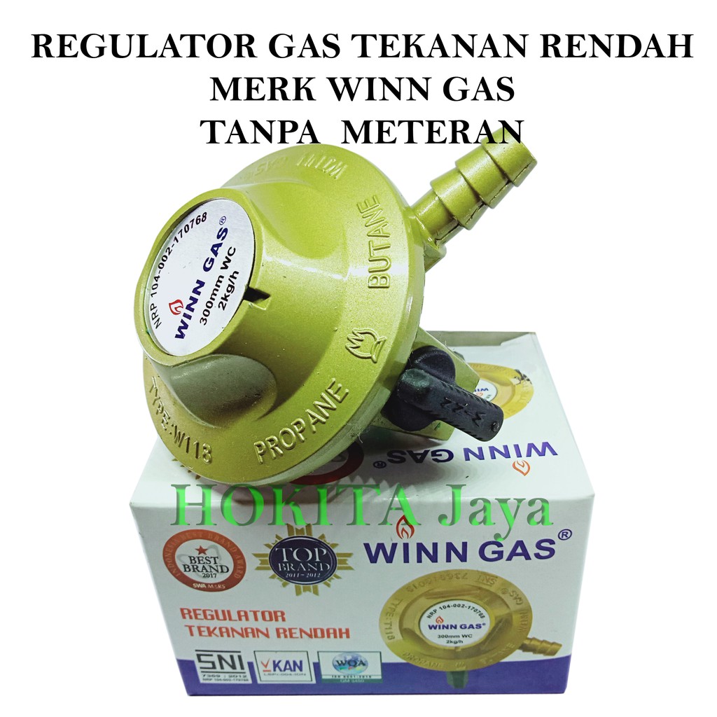 REGULATOR WINN GAS TANPA METER