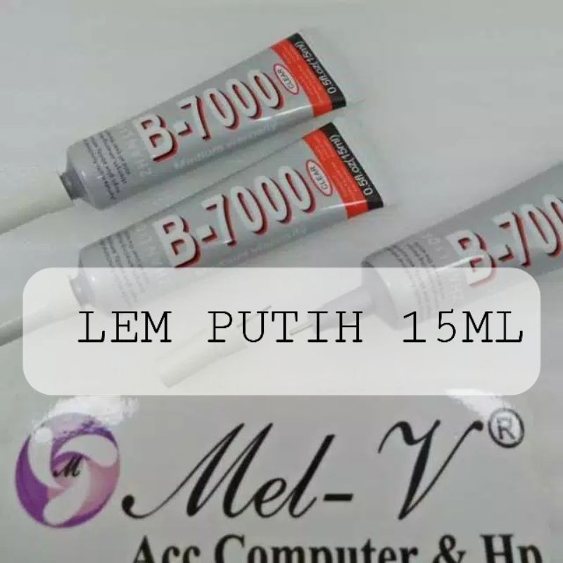 

LEM LCD TOUCHSCREEN WARNA PUTIH 15ML.