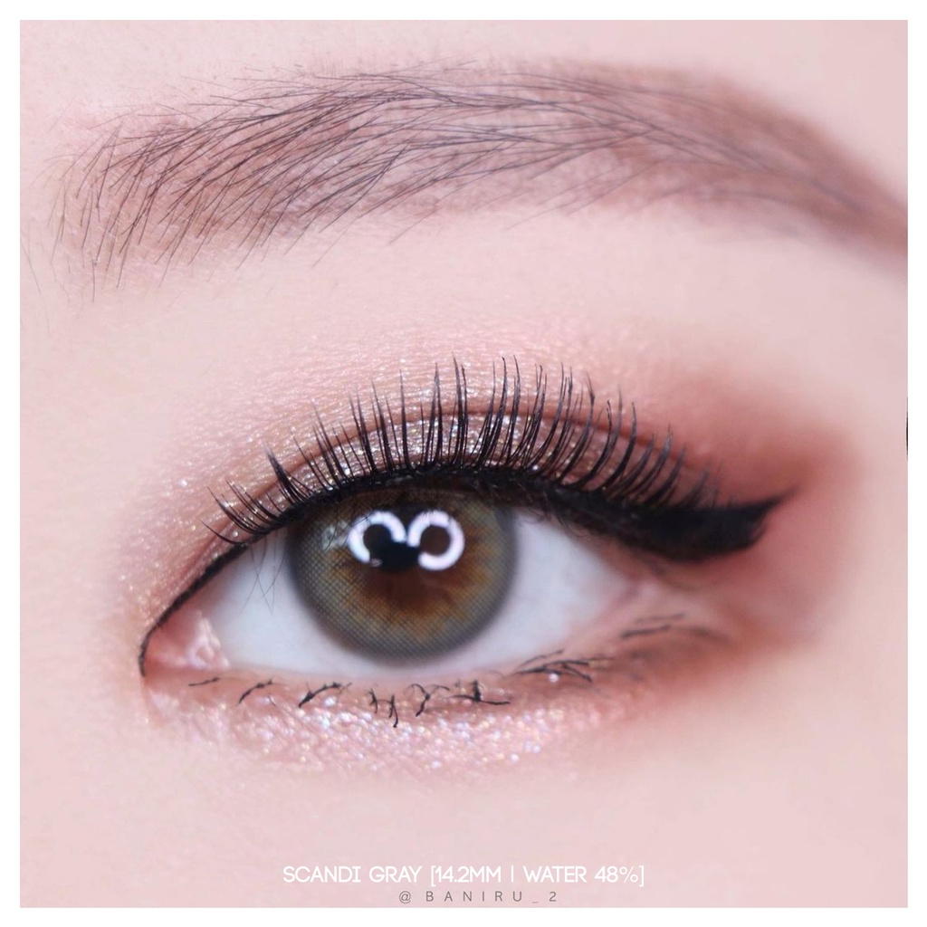 MIKHAYLOVESHOP Softlens Scandi Gray (Grey) | EOS Princess