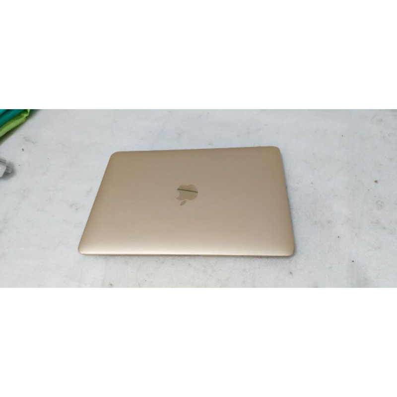 OBRAL MAC RETINA 12 IN 2016/2017 RAM 8 sSD 256 CORE M3 MULUS GREY &amp; GOLD