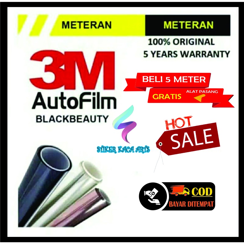 Kaca film 3M / Kaca film black beauty / Kaca film 3M mobil / Kaca film 3M / Kaca film kantor