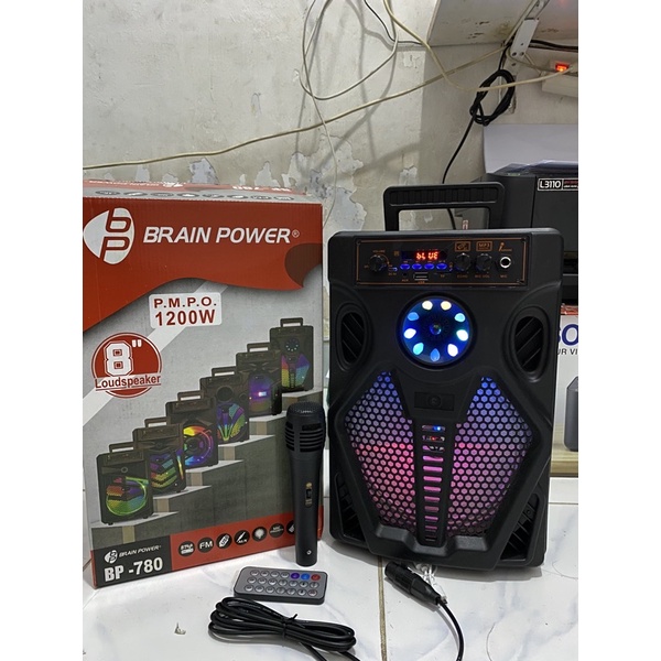SPEAKER BLUETOOTH KARAOKEAN KIMISO 7801/ KIMISO 834/F-8606LED FLECO 955C/D BONUS MICROFON F-6691-BP-780
