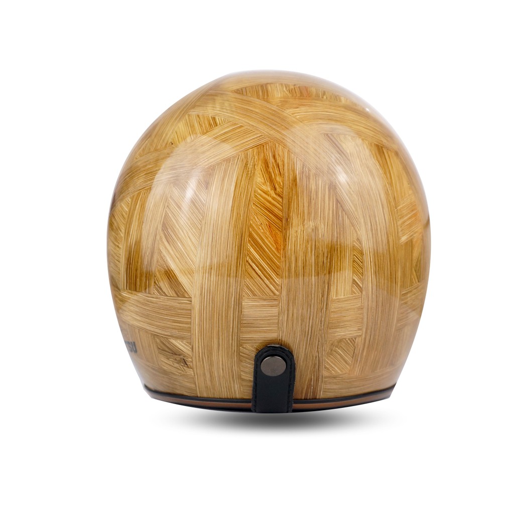 Jitsu Helm Retro Premium JR1 Wood-4