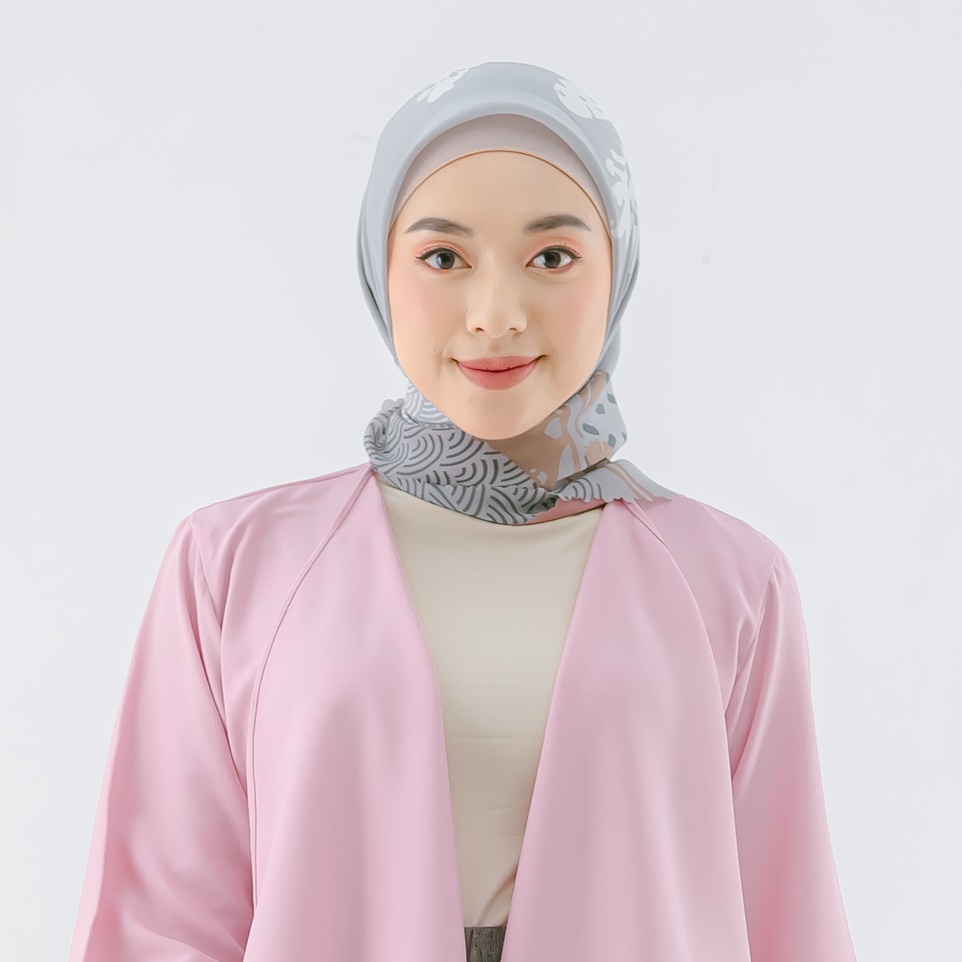 Maula Hijab - Jilbab Segi Empat Motif Potton Premium Quality Motif 3-3