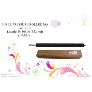 FUSER PRESSURE ROLLER 36A For use in Laserjet P1505/M1522 BAGUS