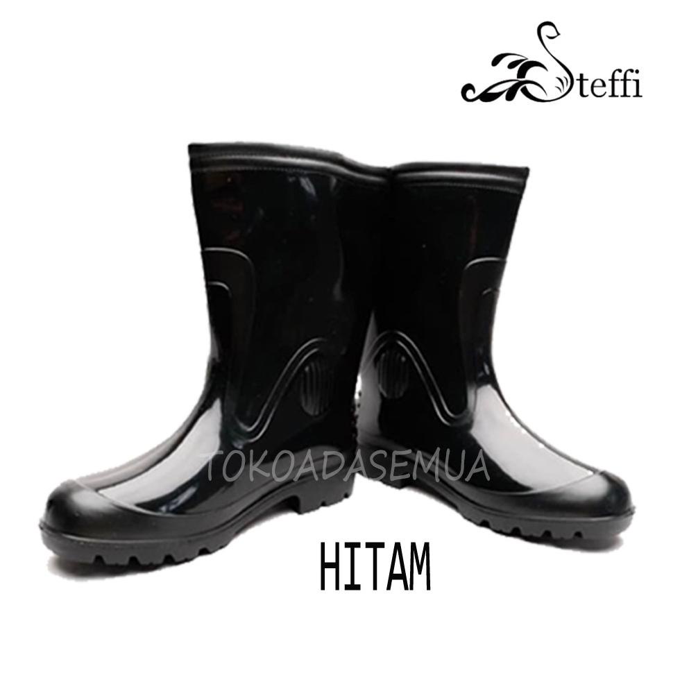 PROMO SEPATU PRIA BOOTS PENDEK BERKEBUN STEFFY UKURAN 39-42 / SEPATU BOOTS PENDEK TERLARIS / TERMURA