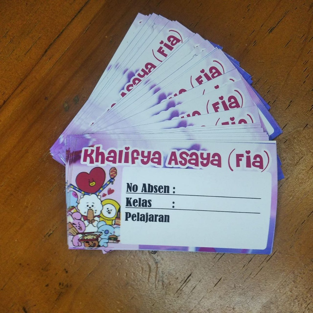 

STIKER LABEL MATA PELAJARAN SERI ANAK SHOLEHAH.